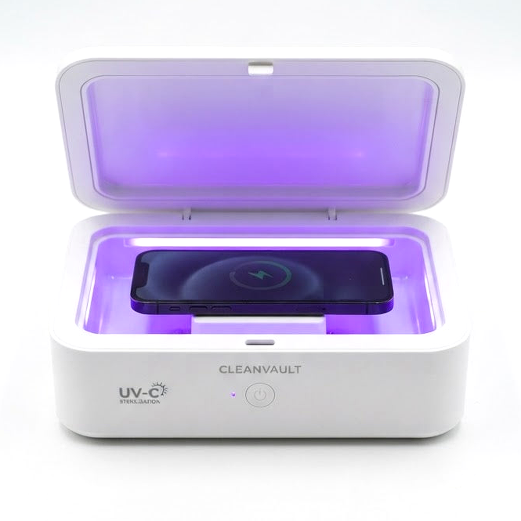 Detail view - UV Phone Sanitizer Box - Wireless Charging, Kill 9