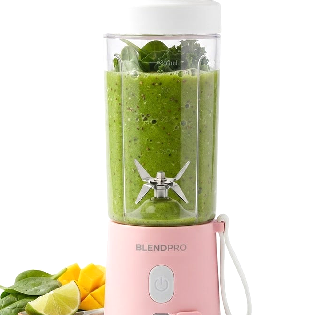 Detail view - Portable Blender USB Rechargeable - 6 Blades, Crus