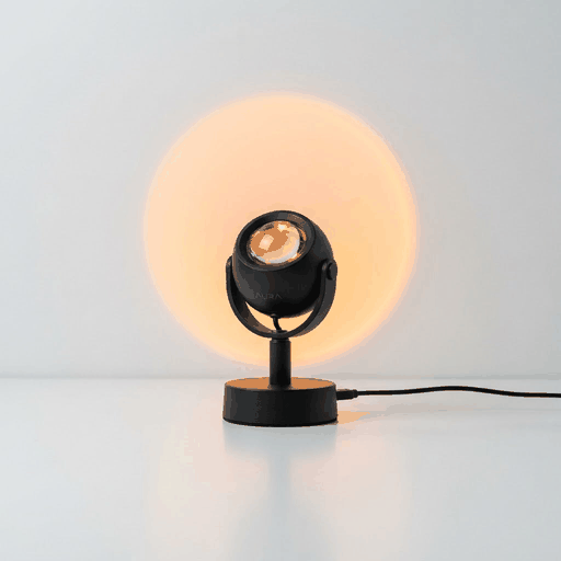 Product showcase video - LED Sunset Projector Lamp 16 Colors