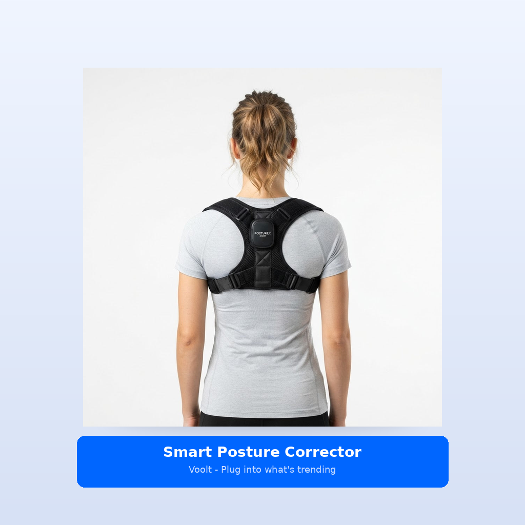 Studio shot - Smart Posture Corrector - Vibration Reminder, App 