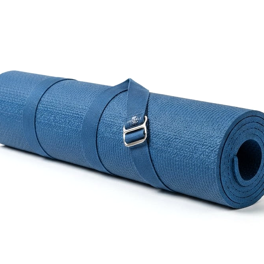 Detail view - Non-Slip Yoga Mat 6mm - Eco-Friendly TPE, Carrying