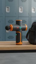 Deep tissue massage gun for fitness recovery