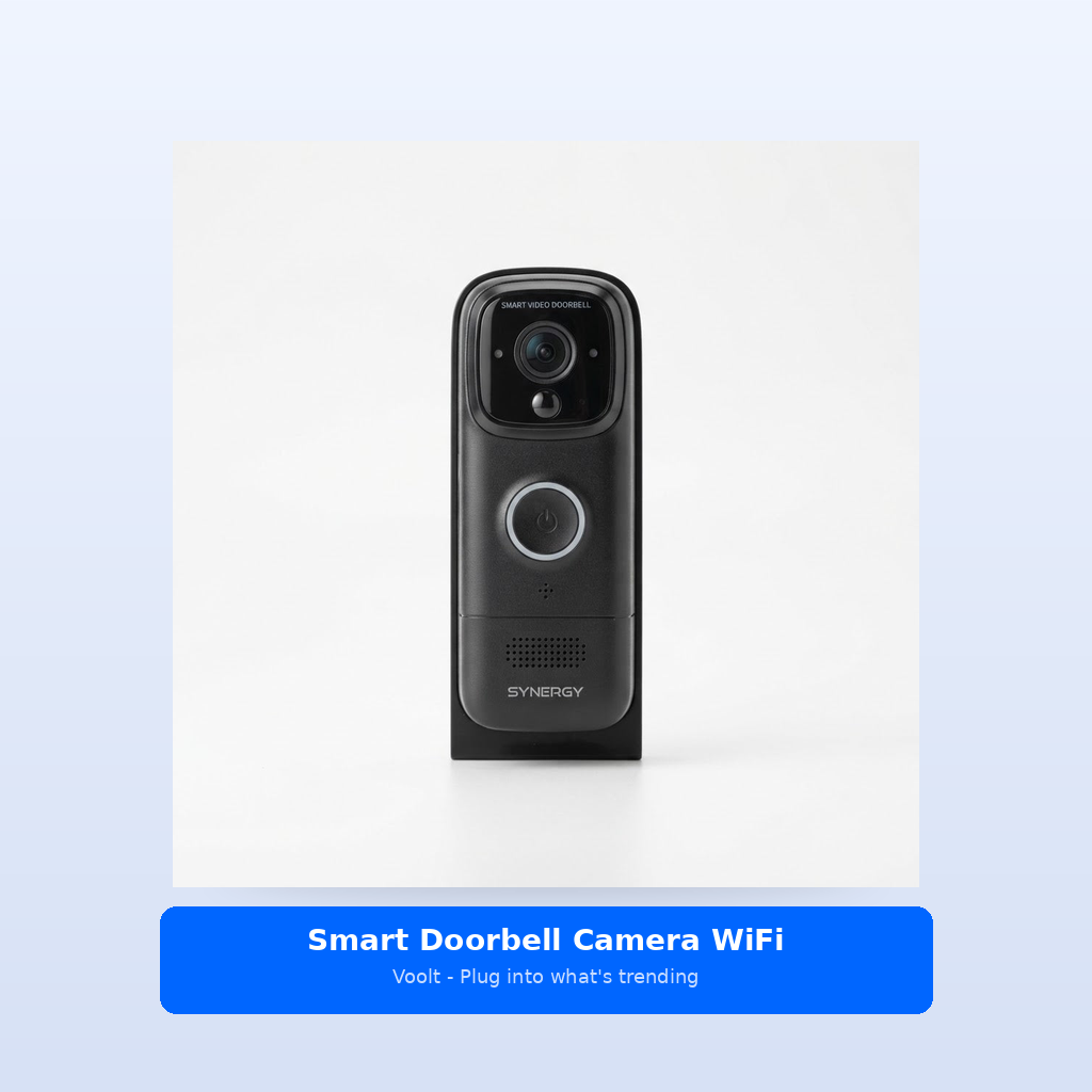 Studio shot - Smart Doorbell Camera WiFi - 1080p Video, Two-Way 