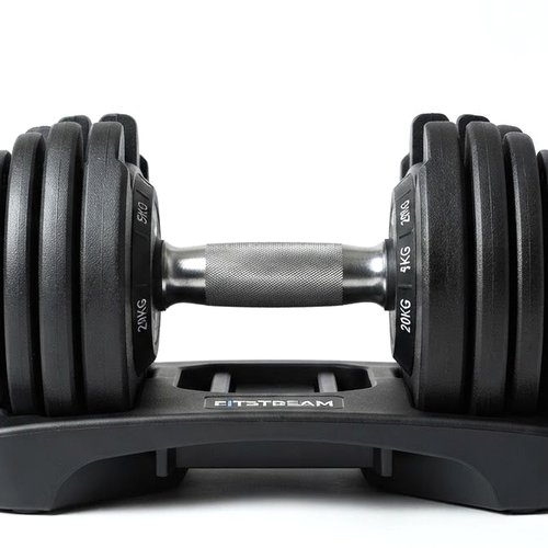 Detail view - Adjustable Dumbbell 20kg - Quick Weight Change, Sp
