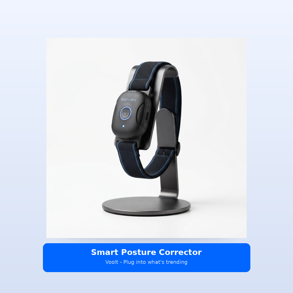 Studio shot - Smart Posture Corrector - Vibration Reminder, App 