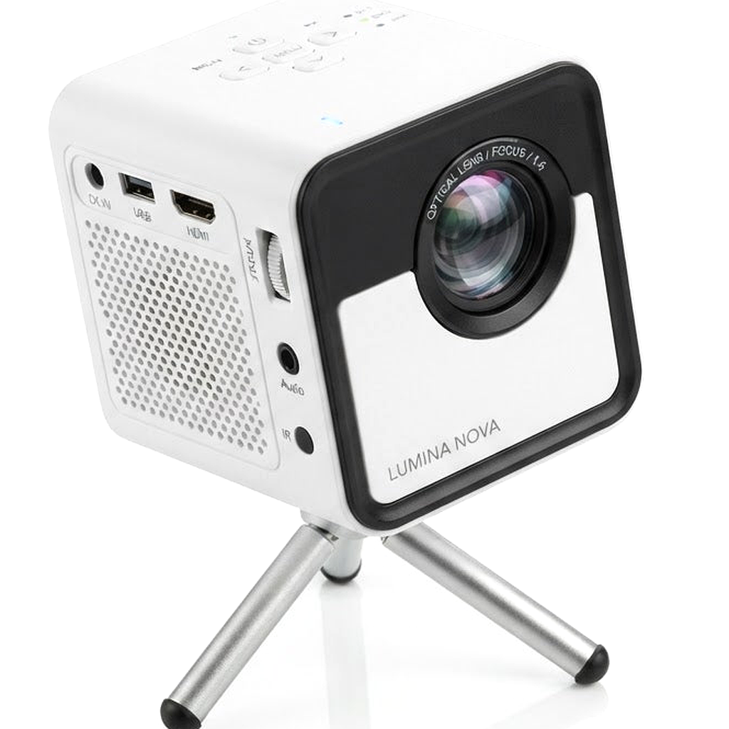 Detail view - Mini Portable Projector 1080p - WiFi Bluetooth, Ho