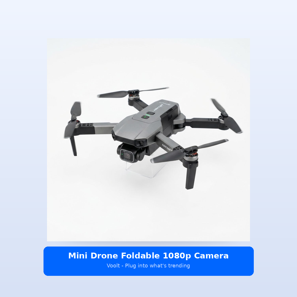 Studio shot - Mini Drone Foldable 1080p Camera - FPV, Gesture Co