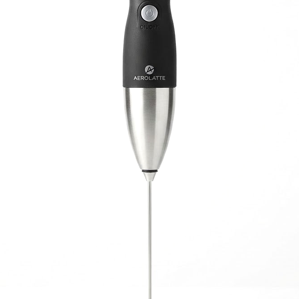 Detail view - Electric Milk Frother - Stainless Steel Whisk, Caf